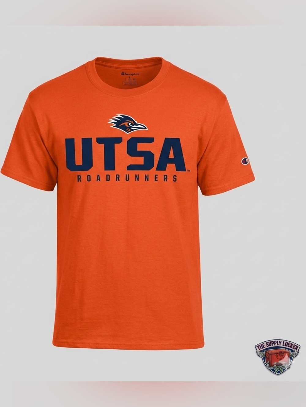 Champion UTSA Roadrunners T Shirt Men’s Small Orange NCAA Graphic Tee NWT